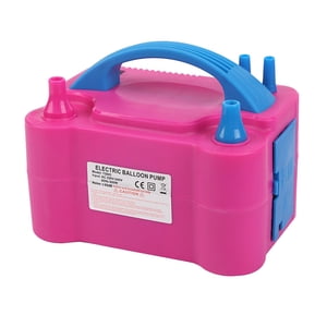 Magideal - Bomba De Globo De Aire Eléctrica, Inflador De De Bomba De Soplador De Globo Eléctrico De Doble Boquilla Portátil Para Decorión,