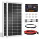 thumbnail image 1 of ECOWORTHY Kit de paneles solares de 200 W, 12/24 V, 1 of 3