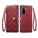 thumbnail image 1 of Funda Billetera con Cierre para [Xiaomi Redmi A7 Pro] con Tarjetero, Soporte y Correa de ManoRojo, 1 of 5