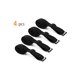 thumbnail image 2 of Tirantes de Sujetador para Mujer INSPIRE CHIC 2 Pares 10/12/15/18/20mm de Ancho Tirantes Elásticos Ajustables para Hombro Negro-Puro-12mm, 2 of 5