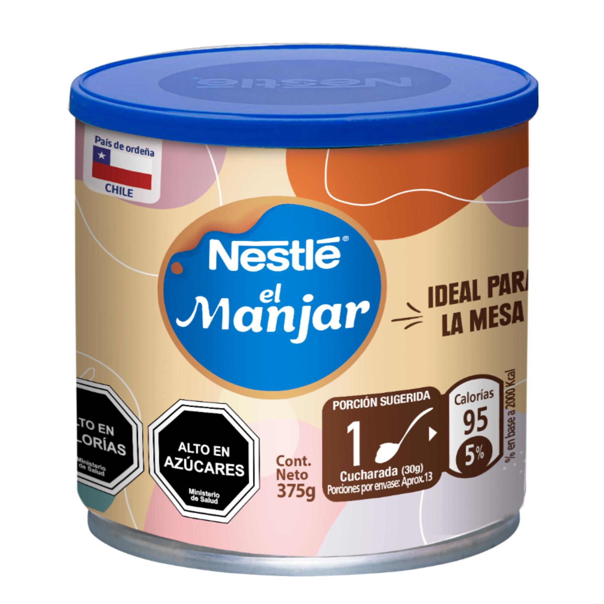 Manjar Tarro Con Tapa Tradicional 375 g Nestlé