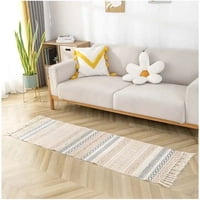 Wyj Hogar - Alfombra Pasillera-Piecera De Algodón/Lino 60X200Cm 07