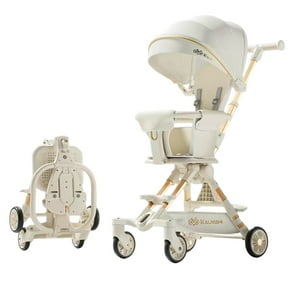 Coche De Paseo Últra Compacto Lubabycas Blanco