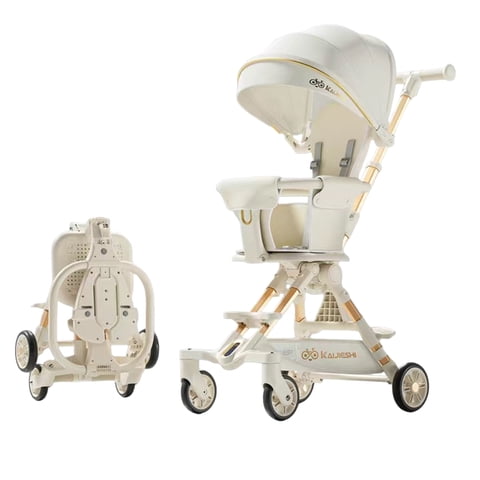 Coche De Paseo Últra Compacto Lubabycas Blanco