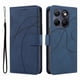 thumbnail image 4 of Funda tipo cartera con tapa para Motorola Edge 70 Fusion con tarjetero, soporte y cubierta magnética Azul, 4 of 4