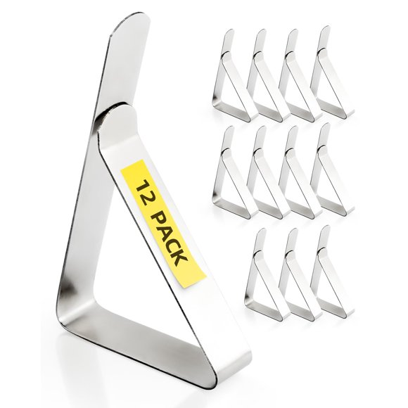 Clips para manteles Shelvestar 12 unidades Acero Inoxidable