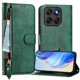 thumbnail image 2 of Funda Billetera Cremallera para Motorola Moto G67 con Porta Tarjetas, Soporte y Correa Verde, 2 of 5