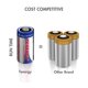 thumbnail image 5 of Batería Tenergy CR123A de litio, 3 V, 1500 mAh, protegida por PTC, 12 unidades, 5 of 7
