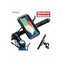 Genérico - Soporte Para Moto O Bicicleta, A Prueba De Agua Magnético, Color Negro