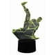 thumbnail image 2 of Lampara Ilusion 3D Break Dance de 7 colores, Base touch, 2 of 6