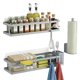 thumbnail image 2 of Estante PUSDON 42 cm Set organizador de cocina 5‑en‑1 color plateado, 2 of 7