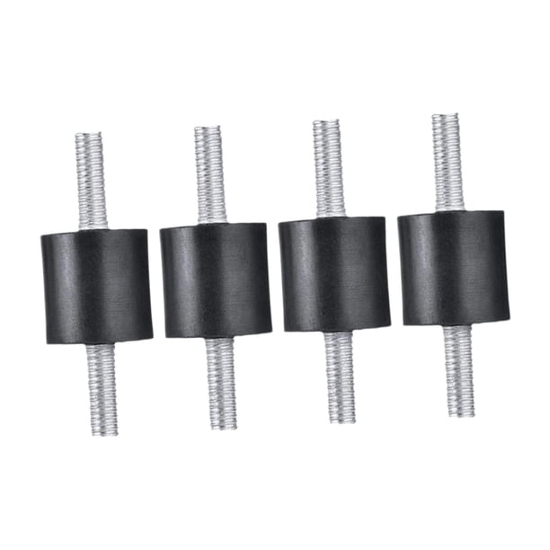 Amortiguador de montaje de goma, soportes de goma con pasador M6, soportes aislantes antivibraciones para motores de bobinas de barcos y automóviles,