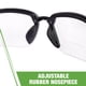 thumbnail image 3 of Gafas de seguridad Radians ES5 Crossfire Clear 2.5 Diopter, 3 of 5