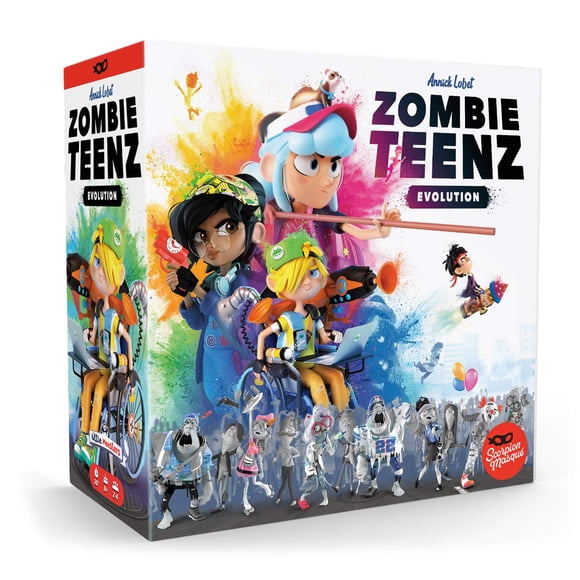 Juego de mesa Scorpion Masqué Zombie Teenz Evolution Kids 8+