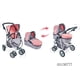 thumbnail image 2 of Coche de Muñeca 3 en 1 Kidscool Rosado con Manillar Ajustable, 2 of 4