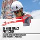 thumbnail image 2 of Gafas de seguridad Jackson Safety Maxview+ con marco rojo y lentes ahumadas, 2 of 6