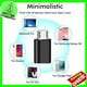 thumbnail image 2 of Adaptador Tipo C a Micro USB V8 Tipo C Macho a Micro USB V8 Hembra Celulares Compatible Android para Samsung, 2 of 4