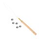 thumbnail image 1 of 5 Unids Hair Braid Bead Extensiones de Cabello Decoración + Alambre Tirando la Herramienta de Gancho 07, 1 of 5