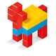 thumbnail image 3 of Cubos Magneticos MAGICUBE Colores (64 cubos) - Linea Ecológica, 3 of 4
