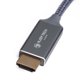 thumbnail image 2 of Cable HDMI 4K V2.0 Gris, 2 of 4