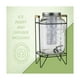 thumbnail image 2 of Dispensador De Bebidas De Vidrio 5l Soporte Metal Con Asas, 2 of 3