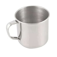 Oem - Pack 12 Vasos De Acero Inoxidable Vaso Mug Camping 9X9Cm