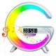 thumbnail image 1 of Lampara de Mesa Parlante Cargador inalambrico y Reloj 4 en 1 Bluetooh Digital 2024, 1 of 4
