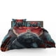 thumbnail image 1 of Batman Under the Red Hood Bruce Wayne DC Comics Quilt Duvet Cover Set3-Piece Bedding Set, 1 of 5