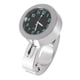 thumbnail image 3 of Reloj De Manillar De Motocicleta A Prueba De Agua Que Brilla En La Oscuridad Reloj De Bicicleta Plateado, 3 of 5