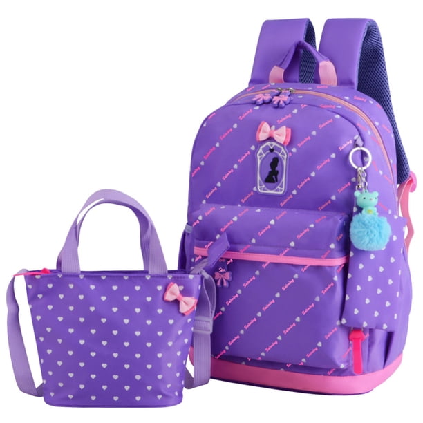 Dropshipping 3pcs/set School Bag Backpacks Schoolbag Fashion Kids Lovely Backpack for Children Girls Bag Student Mochila Sac