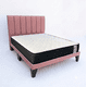 thumbnail image 1 of Cama europea 2 plazas + Colchon con respaldo y bases divididas Rosado Lino, 1 of 4