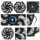 thumbnail image 3 of Ventilador BLACKHORSE-RACING 36 cm 12 V 90 W de perfil bajo universal, 3 of 9