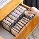 thumbnail image 4 of Organizador de ropa interior, juego de 3, plegable, con divisor de cajón y organizador de almacenamiento., 4 of 7