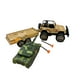 thumbnail image 2 of Juguete Auto Carro Camion Militar Con Tanque De Guerra, 2 of 2