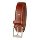 thumbnail image 1 of Cinturón de vestir de cuero bronceado para hombre con el logotipo de Tommy Hilfiger, 1 of 3