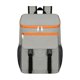 thumbnail image 4 of Mochila Bolsa Refrigeradora Grande Para Acampar Pesca Excursiones De Un Día Gris Naranja, 4 of 5