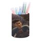 thumbnail image 1 of Jurassic World Teoría del Caos-theme Cylinder Pen Holder Pencil Organizer with Flannel Lining PVC Leather Material Cardboard Base for study work 10*8CM, 1 of 6