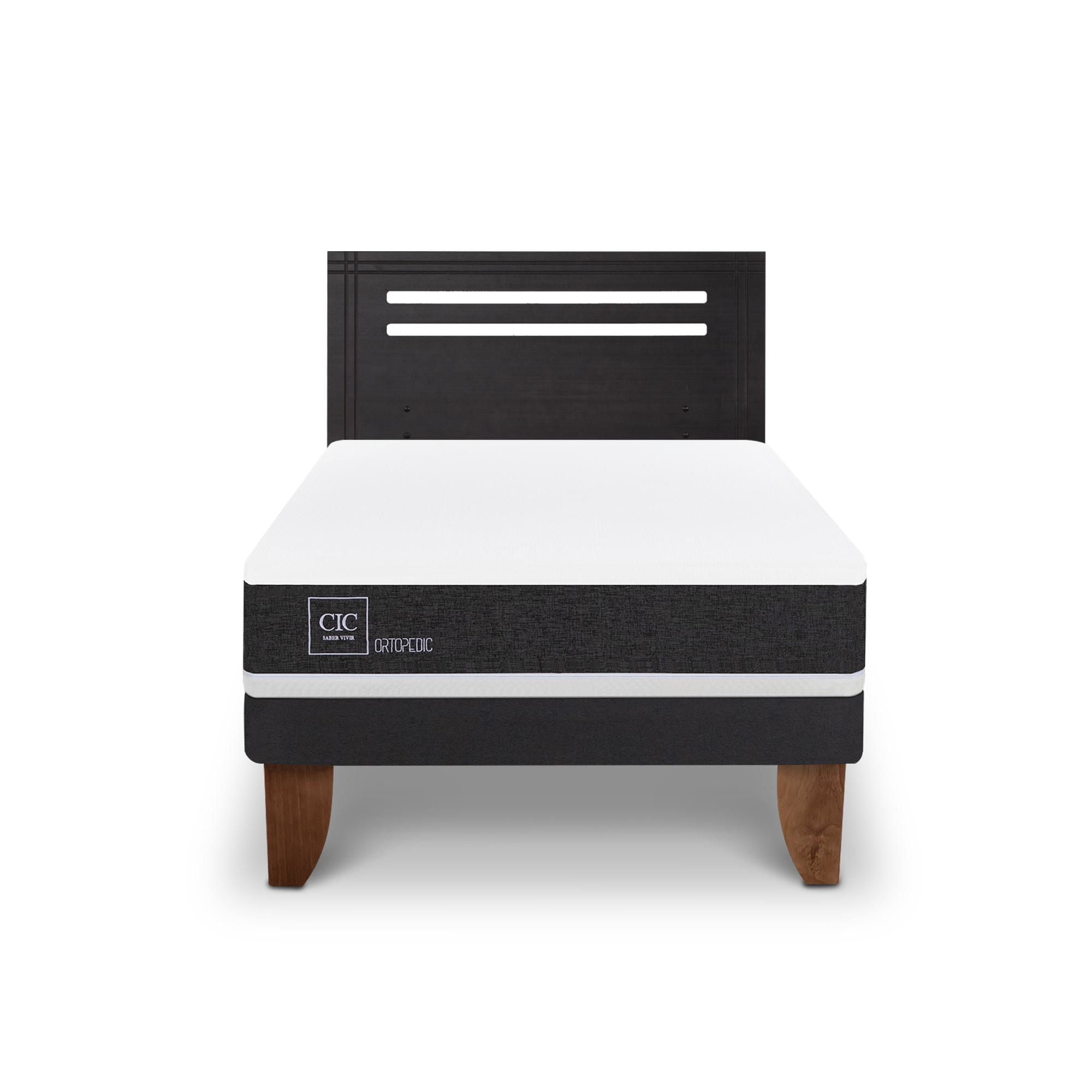 Cama Europea Ortopedic 1.5 Plaza Base Normal