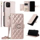thumbnail image 5 of Funda tipo billetera FOXDOCK para Samsung Galaxy A03 – Tapa abatible con correa para mujer, 5 of 5