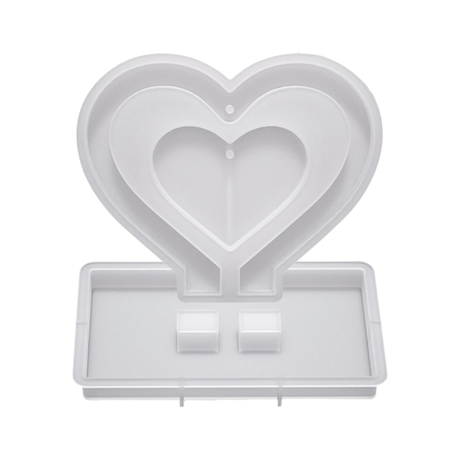 Bothyi - Marco De Fotos De Resina, Molde De Fundición, Exhibición Única, Decoración Artesanal, Molde De Resina, Corazón Hueco