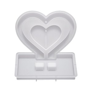 Bothyi - Marco De Fotos De Resina, Molde De Fundición, Exhibición Única, Decoración Artesanal, Molde De Resina, Corazón Hueco