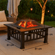 thumbnail image 4 of Fogon Brasero Metalico/fierro 3 En 1 Jardin, 4 of 6