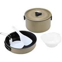 Terra Force - Set Ollas Aluminio Anti-Adherente 2 Piezas Arena