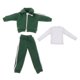 thumbnail image 3 of Figura Masculina A Escala 1/12, Ropa Informal De Manga Larga, Chándal Verde, 3 of 5