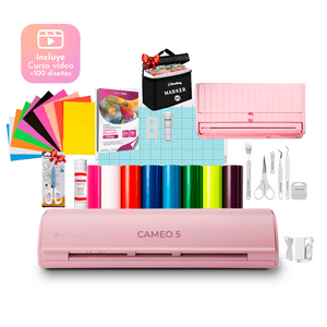 Kit Emprendedora Cameo 5 Pink + Curso Silhouette