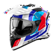 thumbnail image 1 of Casco para moto Airoh Bandit Horn Blanco brillo, 1 of 4