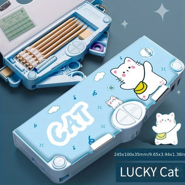 Brighten Up Your School Supplies with Our Deformable, Multifunctional Pencil Cases!