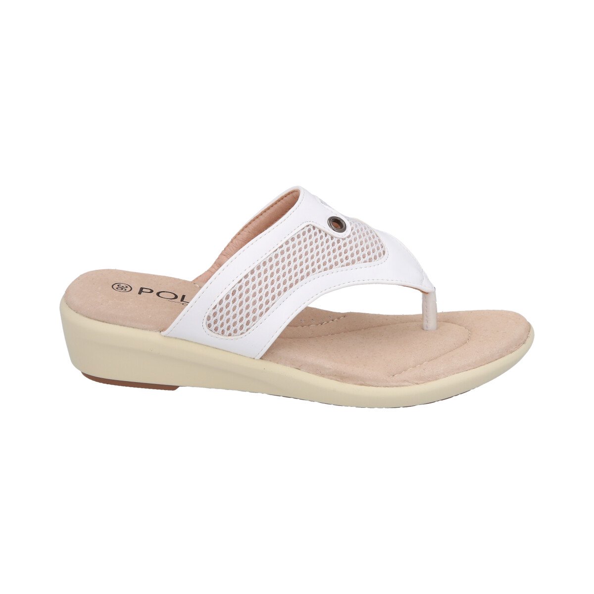 Sandalia Mujer Blanco Liberty Police