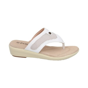 Sandalia Mujer Blanco Liberty Police