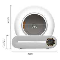 Genérico - Arenero Automático Para Gatos Con Conexión Wifi